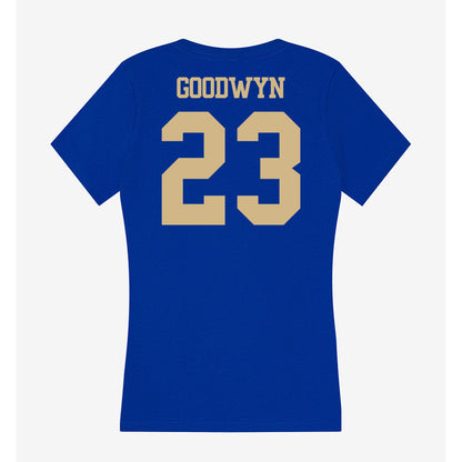 Tulsa - NCAA Football : Willie Goodwyn - Women's V-Neck T-Shirt-1
