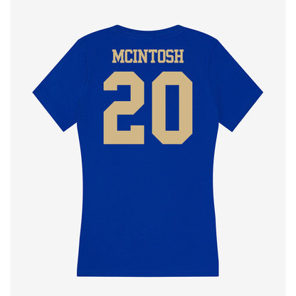 Tulsa - NCAA Football : RJ McIntosh - Women's V-Neck T-Shirt-1