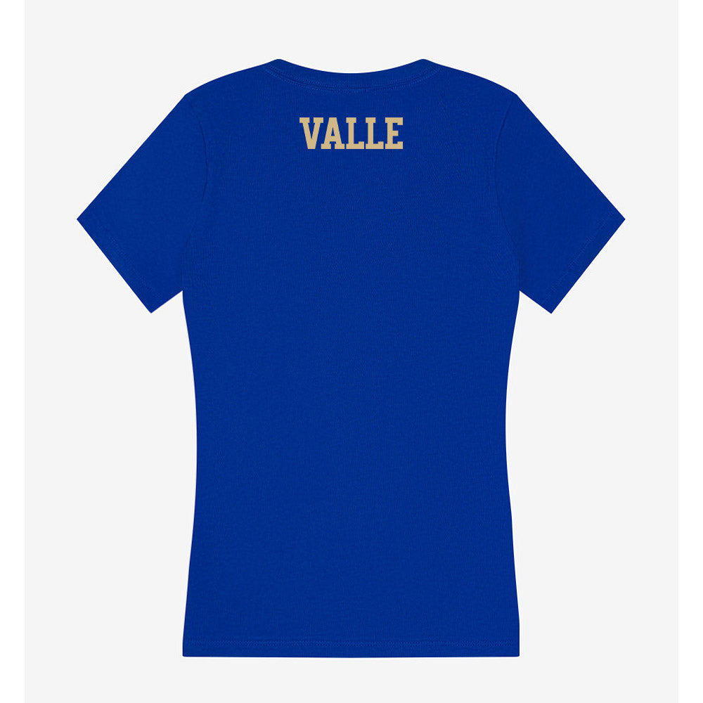 Tulsa - NCAA Women's Tennis : Coral Valle - Women's V-Neck T-Shirt-1