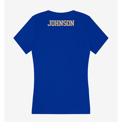 Tulsa - NCAA Women's Rowing : Olivia Johnson - Women's V-Neck T-Shirt-1