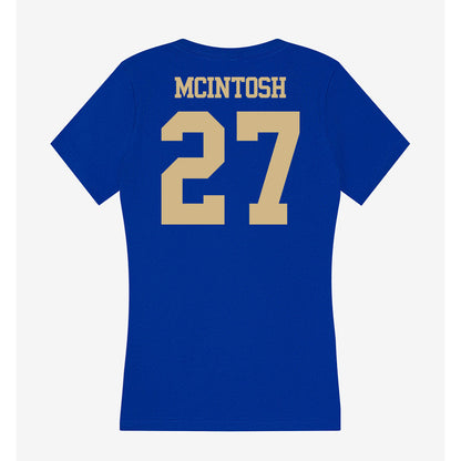 Tulsa - NCAA Men's Soccer : Ian McIntosh - Women's V-Neck T-Shirt-1