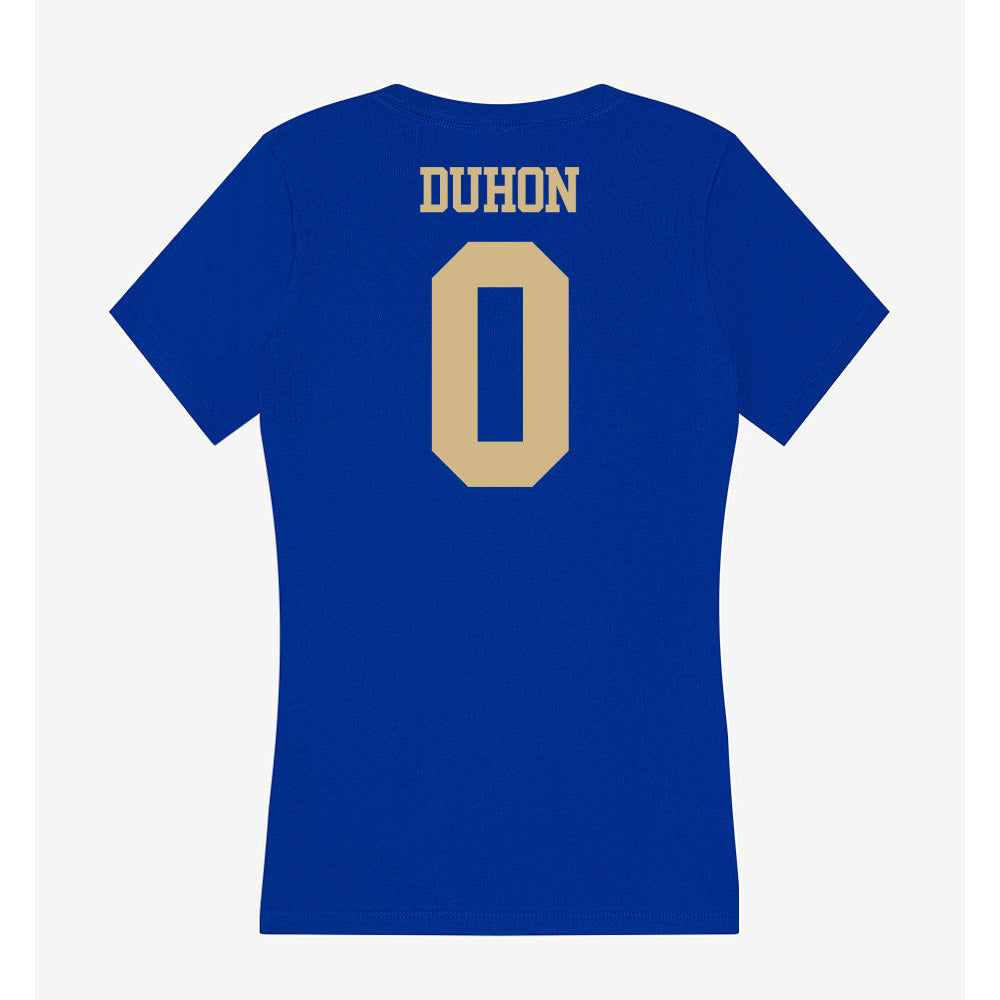 Tulsa - NCAA Football : Kyran Duhon - Women's V-Neck T-Shirt-1