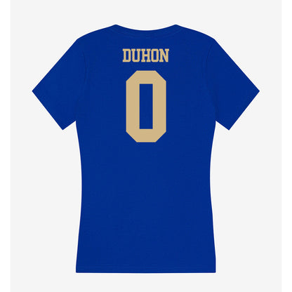 Tulsa - NCAA Football : Kyran Duhon - Women's V-Neck T-Shirt-1