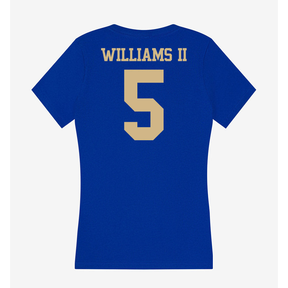 Tulsa - NCAA Football : Dexter Williams II - Women's V-Neck T-Shirt-1