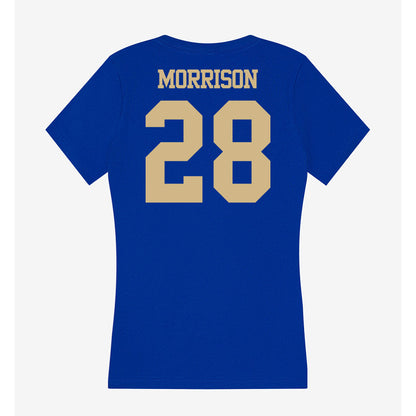 Tulsa - NCAA Football : Sevion Morrison - Women's V-Neck T-Shirt-1