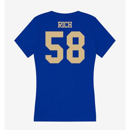 Tulsa - NCAA Football : Tyler Rich - Women's V-Neck T-Shirt-1