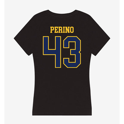 Marquette - NCAA Women's Lacrosse : Gabbi Perino - Women's V-Neck T-Shirt-1