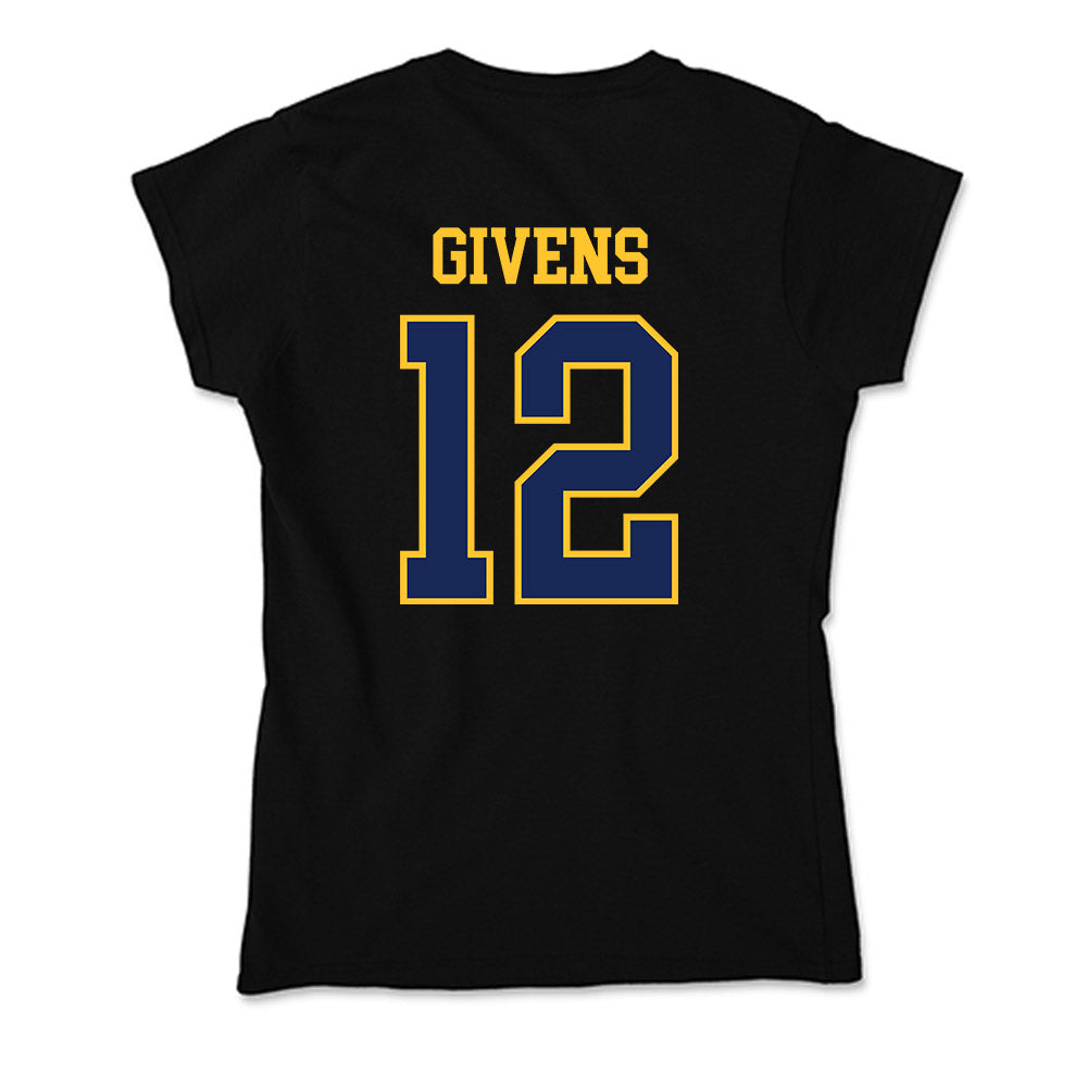Marquette - NCAA Women's Basketball : Mackenzie Givens - Soft Style Women’s T-Shirt-1