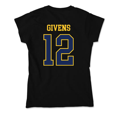 Marquette - NCAA Women's Basketball : Mackenzie Givens - Soft Style Women’s T-Shirt-1