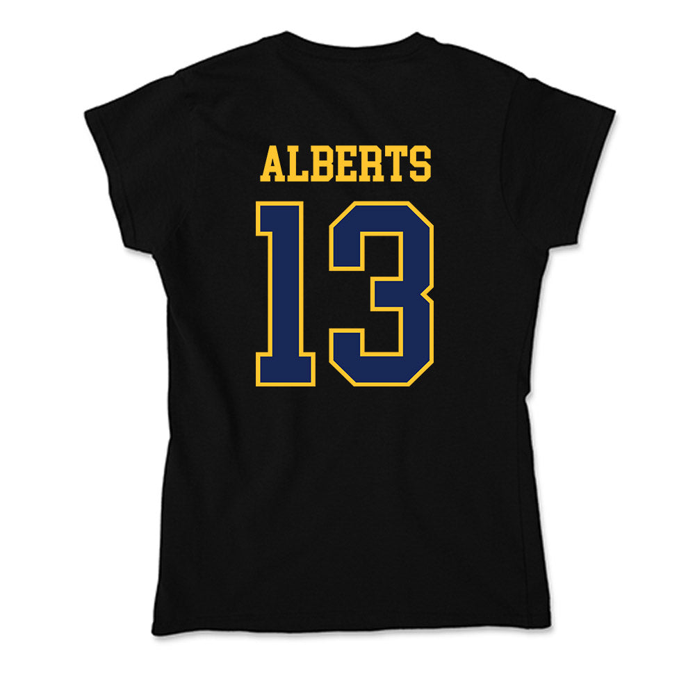 Marquette - NCAA Women's Soccer : Adrianna Alberts - Classic Shersey Soft Style Women’s T-Shirt-1
