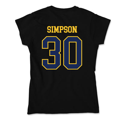 Marquette - NCAA Men's Soccer : Cameron Simpson - Soft Style Women’s T-Shirt-1