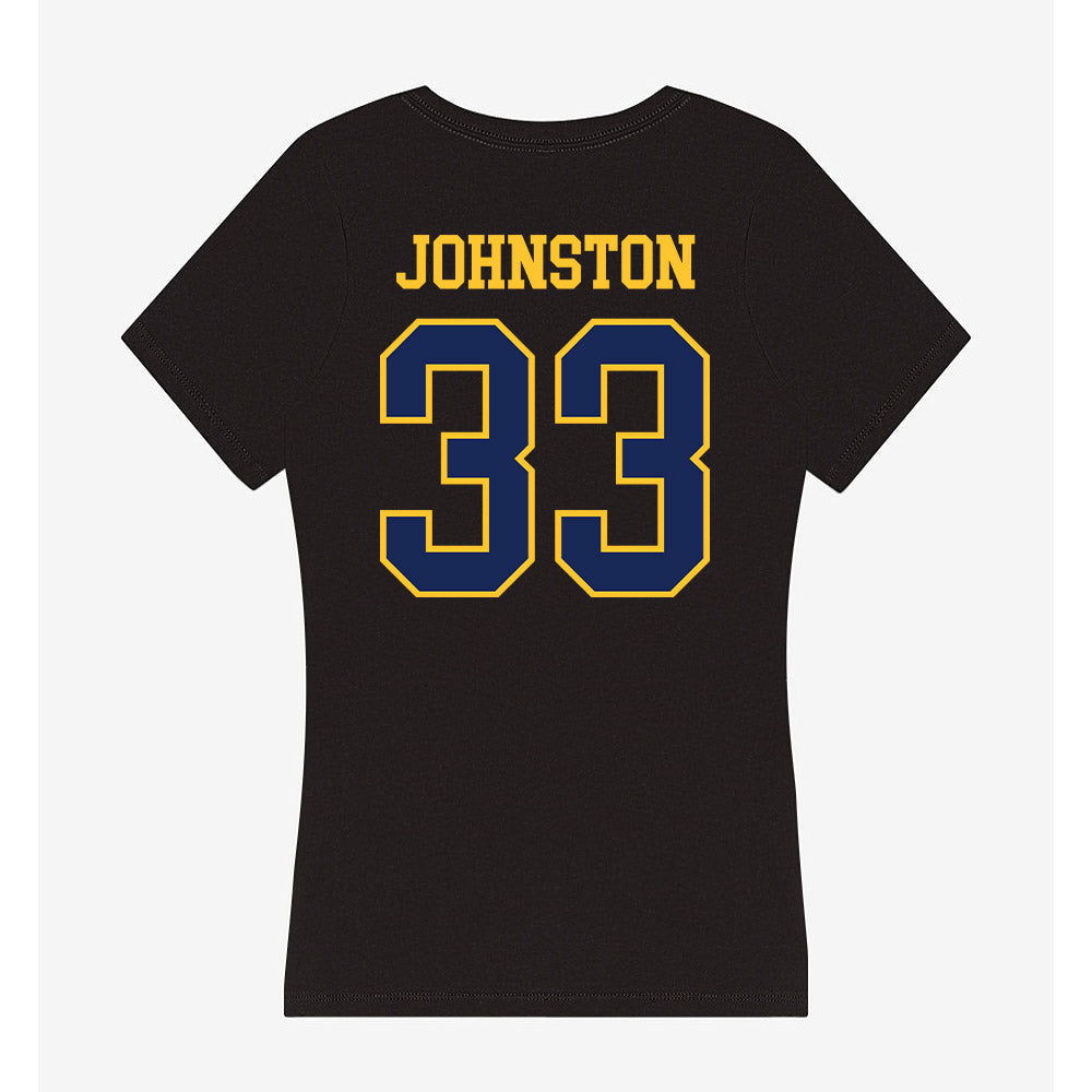 Marquette - NCAA Men's Basketball : Ethan Johnston - Classic Shersey Women's V-Neck T-Shirt-1