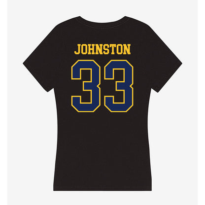Marquette - NCAA Men's Basketball : Ethan Johnston - Classic Shersey Women's V-Neck T-Shirt-1