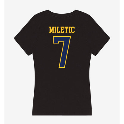 Marquette - NCAA Men's Basketball : Ian Miletic - Classic Shersey Women's V-Neck T-Shirt-1