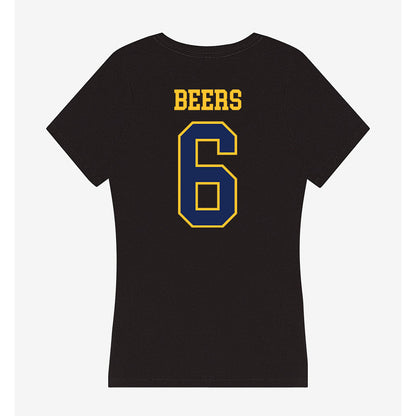 Marquette - NCAA Women's Volleyball : Alicia Beers - Women's V-Neck T-Shirt-1