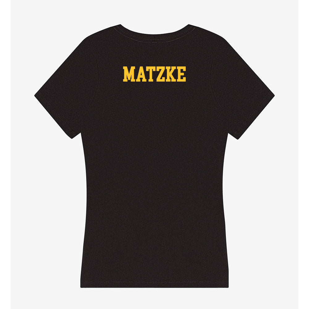 Marquette - NCAA Men's Track & Field : Alexander Matzke - Women's V-Neck T-Shirt-1