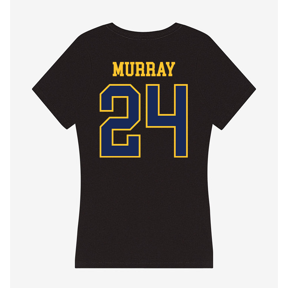 Marquette - NCAA Women's Soccer : Megan Murray - Women's V-Neck T-Shirt-1