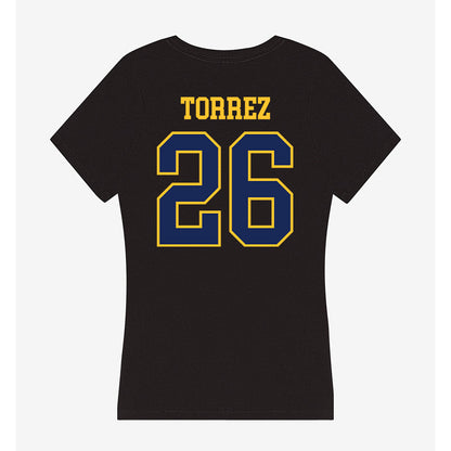 Marquette - NCAA Men's Soccer : Hudson Torrez - Women's V-Neck T-Shirt-1