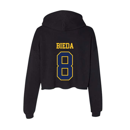 Marquette - NCAA Women's Soccer : Josie Bieda - Classic Shersey Women's Crop Fleece Hooded Sweatshirt-1