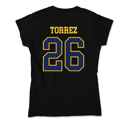Marquette - NCAA Men's Soccer : Hudson Torrez - Soft Style Women’s T-Shirt-1