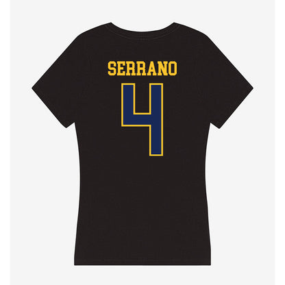Marquette - NCAA Women's Lacrosse : Dani Serrano - Women's V-Neck T-Shirt-1
