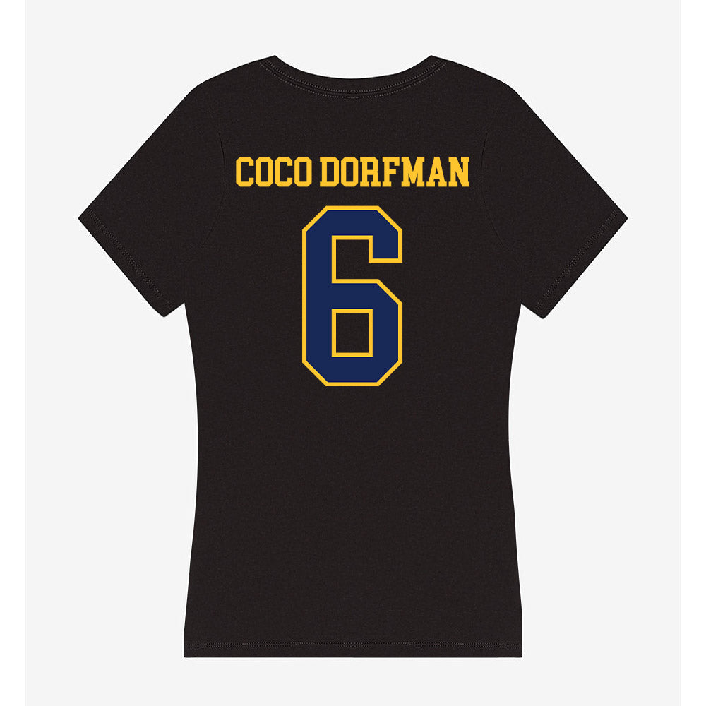 Marquette - NCAA Women's Soccer : Coco dorfman Coco dorfman - Women's V-Neck T-Shirt-1