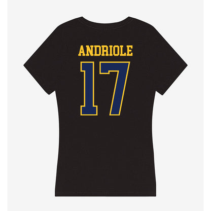 Marquette - NCAA Men's Lacrosse : Thomas Andriole - Women's V-Neck T-Shirt-1