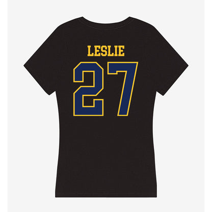 Marquette - NCAA Men's Lacrosse : Parker Leslie - Women's V-Neck T-Shirt-1