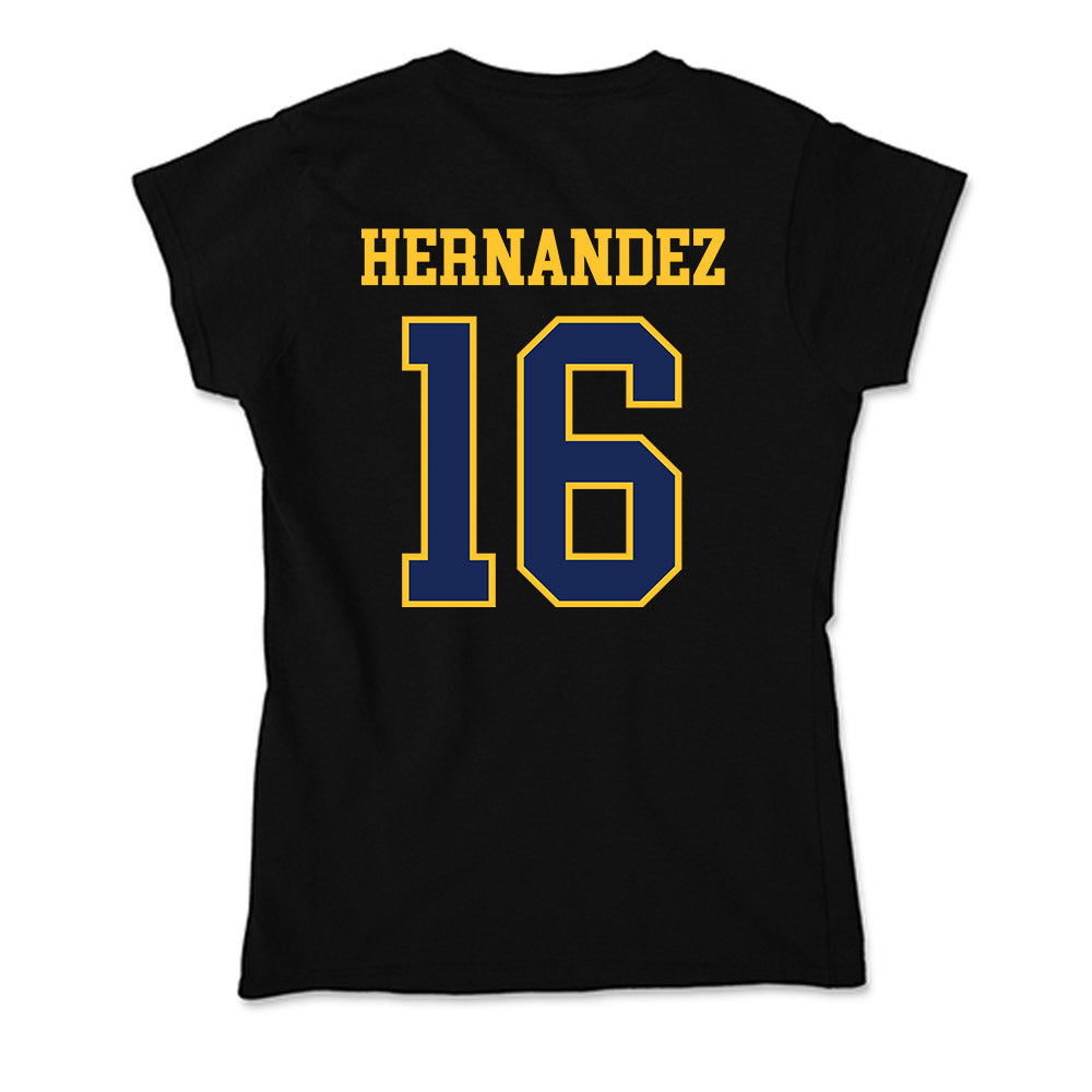 Marquette - NCAA Women's Soccer : Olivia Hernandez - Soft Style Women’s T-Shirt-1