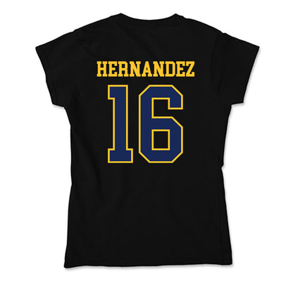 Marquette - NCAA Women's Soccer : Olivia Hernandez - Soft Style Women’s T-Shirt-1