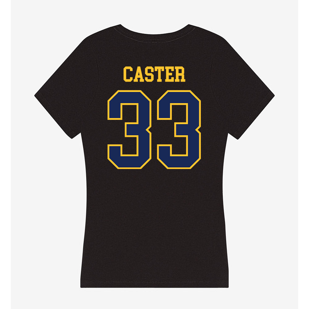 Marquette - NCAA Men's Lacrosse : Chandler Caster - Women's V-Neck T-Shirt-1
