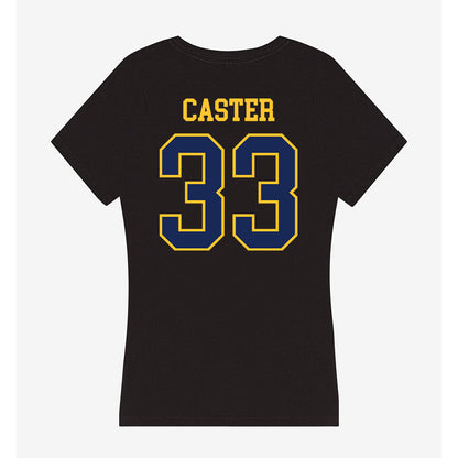 Marquette - NCAA Men's Lacrosse : Chandler Caster - Women's V-Neck T-Shirt-1
