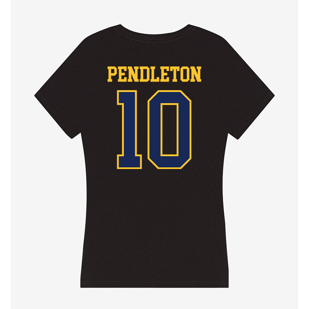 Marquette - NCAA Men's Soccer : Nico Pendleton - Women's V-Neck T-Shirt-1