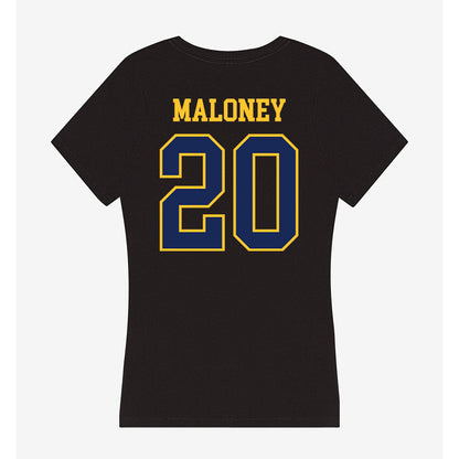 Marquette - NCAA Men's Lacrosse : Michael Maloney - Women's V-Neck T-Shirt-1