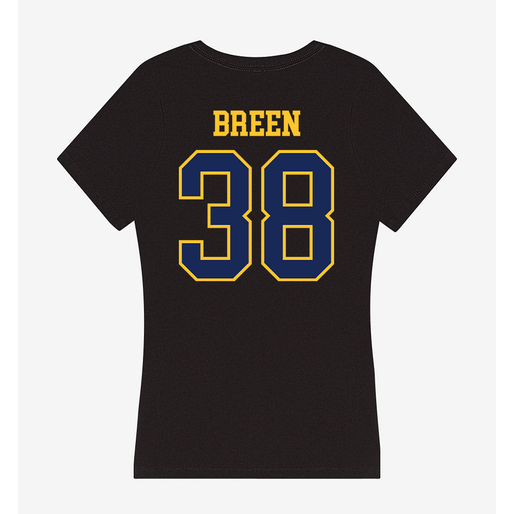 Marquette - NCAA Women's Lacrosse : Finley Breen - Women's V-Neck T-Shirt-1