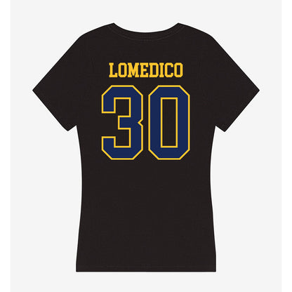 Marquette - NCAA Men's Lacrosse : Iggy LoMedico - Women's V-Neck T-Shirt-1