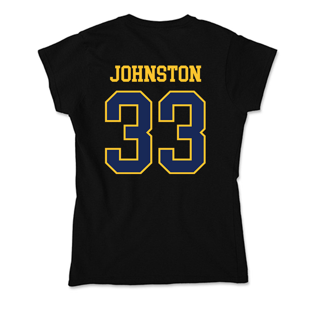 Marquette - NCAA Men's Basketball : Ethan Johnston - Classic Shersey Soft Style Women’s T-Shirt-1