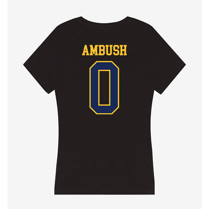 Marquette - NCAA Men's Lacrosse : Ty Ambush - Women's V-Neck T-Shirt-1