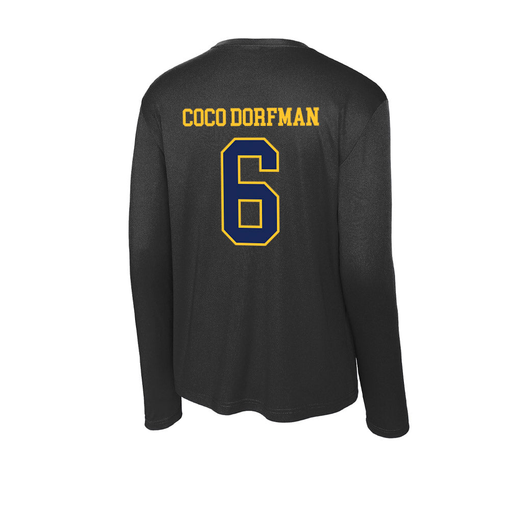 Marquette - NCAA Women's Soccer : Coco dorfman Coco dorfman - Activewear Long Sleeve T-Shirt-1