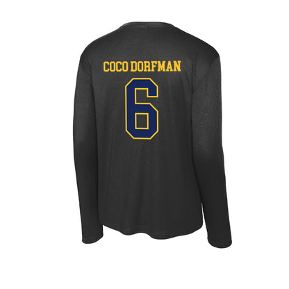 Marquette - NCAA Women's Soccer : Coco dorfman Coco dorfman - Activewear Long Sleeve T-Shirt-1