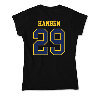 Marquette - NCAA Women's Lacrosse : Megan Hansen - Soft Style Women’s T-Shirt-1