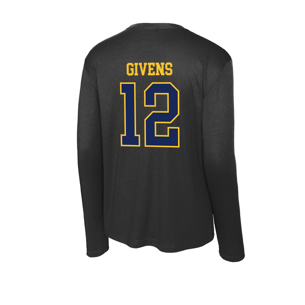 Marquette - NCAA Women's Basketball : Mackenzie Givens - Activewear Long Sleeve T-Shirt-1