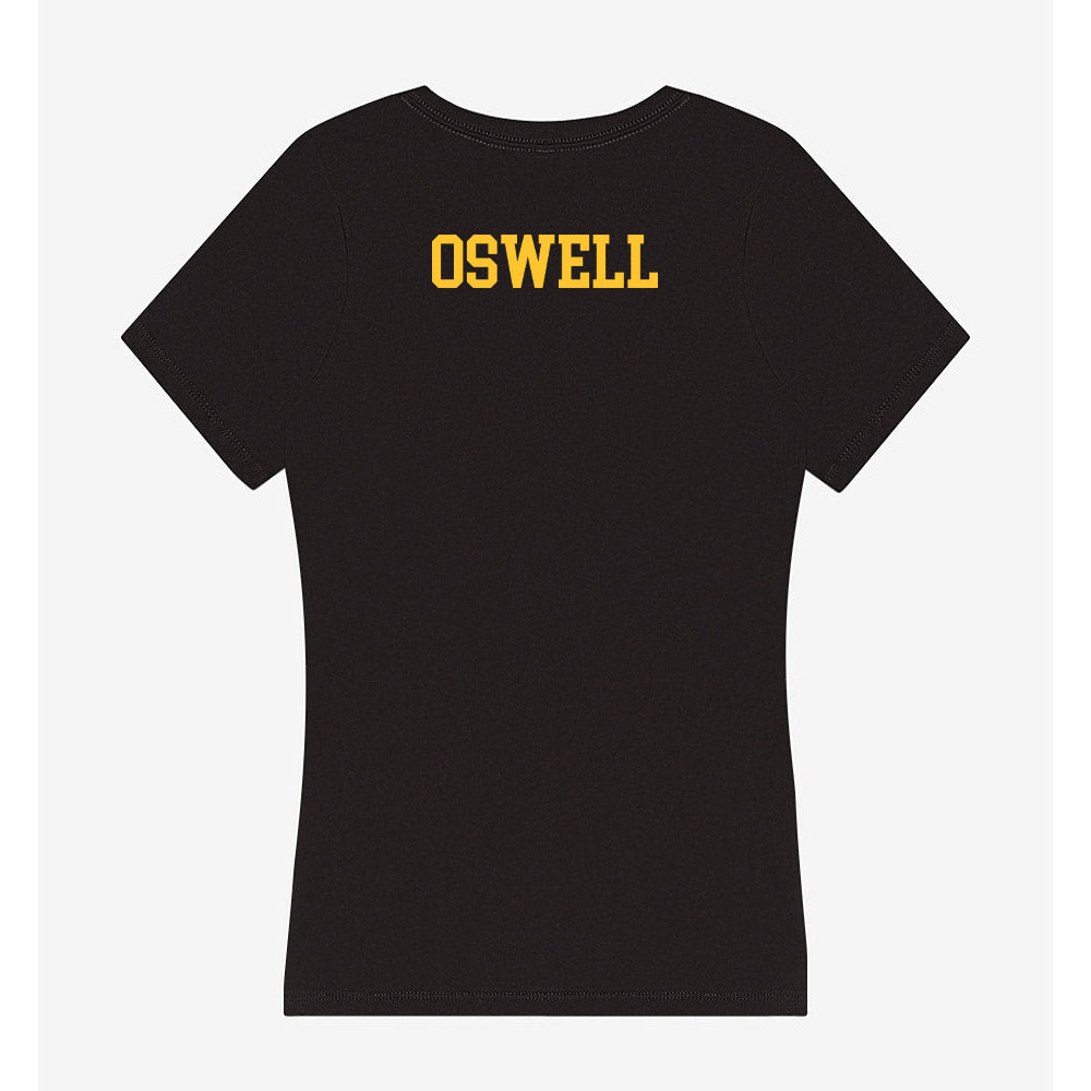 Marquette - NCAA Women's Swimming & Diving : Alison Oswell - Classic Shersey Women's V-Neck T-Shirt-1