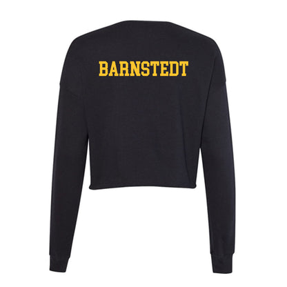 Marquette - NCAA Women's Tennis : Elise Barnstedt - Women's Cropped Crew Fleece-1