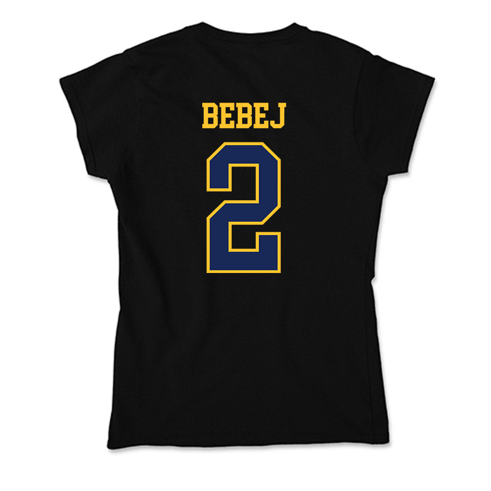 Marquette - NCAA Men's Soccer : Kyle Bebej - Classic Shersey Soft Style Women’s T-Shirt-1