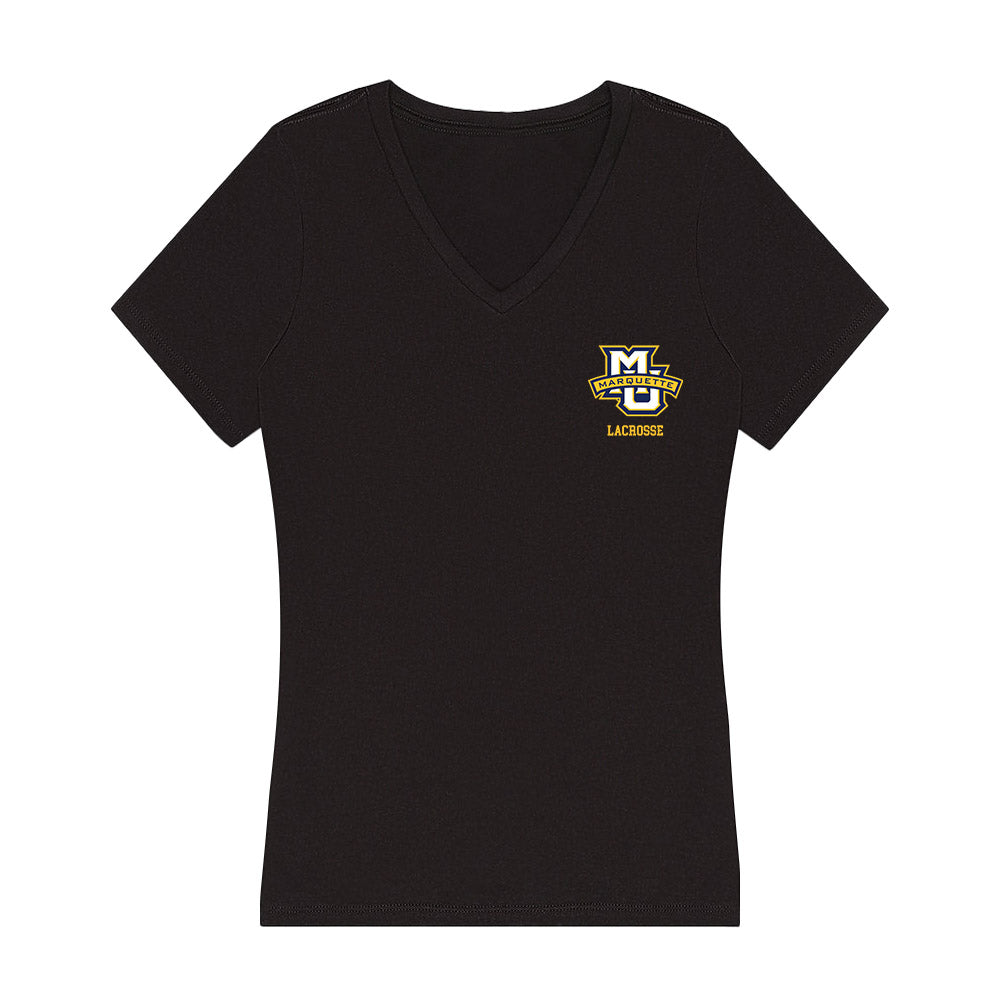 Marquette - NCAA Men's Lacrosse : Beau Westphal - Classic Shersey Women's V-Neck T-Shirt-0