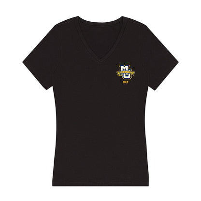 Marquette - NCAA Men's Golf : Regan Konen - Women's V-Neck T-Shirt-0