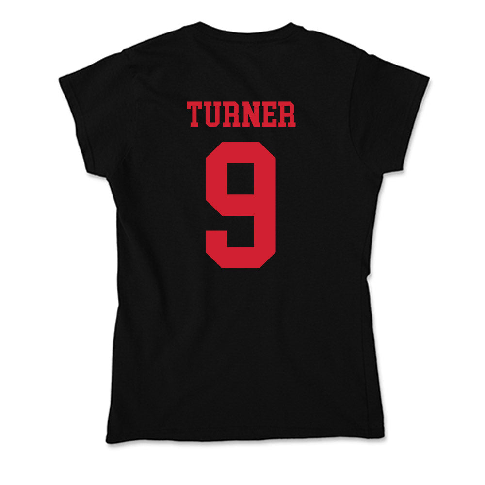 SMU - NCAA Football : Zachery Turner - Soft Style Women’s T-Shirt-1