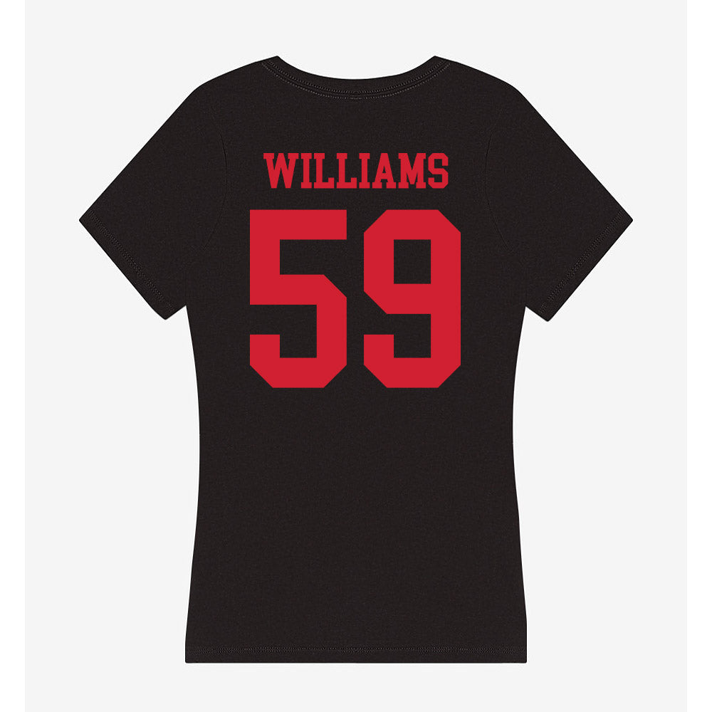 SMU - NCAA Football : Pj Williams - Women's V-Neck T-Shirt-1