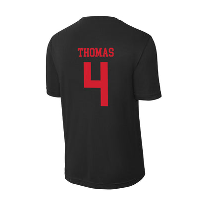 SMU - NCAA Football : Jayvon Thomas - Activewear T-Shirt-1